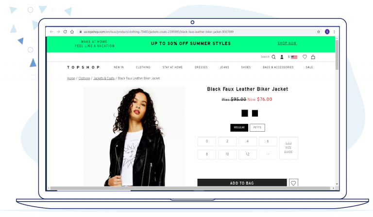 Topshop with BrandLock